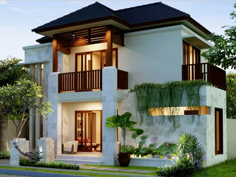 Contoh Desain Rumah Minimalis Elegan Modern